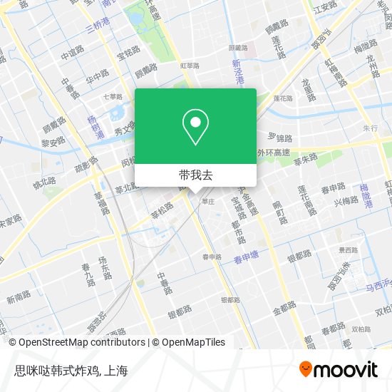 思咪哒韩式炸鸡地图