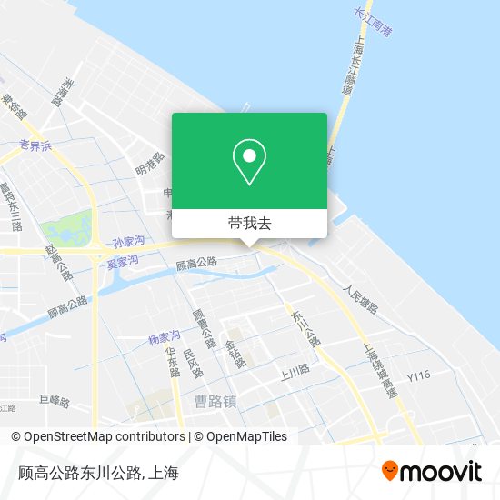 顾高公路东川公路地图