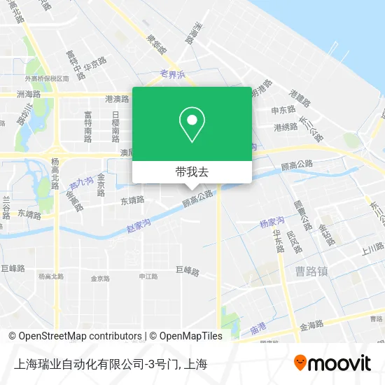 上海瑞业自动化有限公司-3号门地图