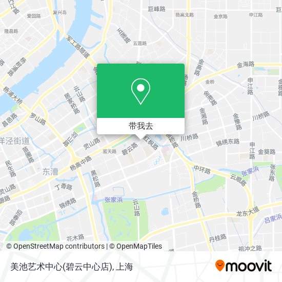 美池艺术中心(碧云中心店)地图