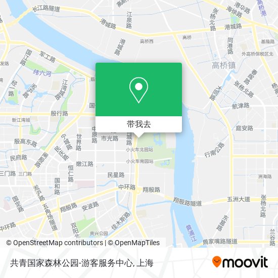 共青国家森林公园-游客服务中心地图
