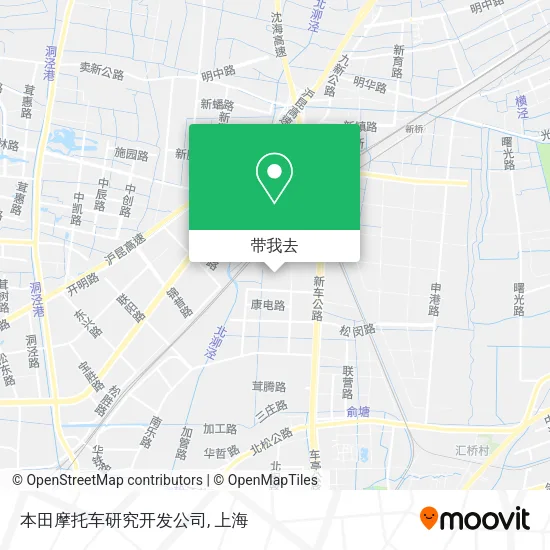 本田摩托车研究开发公司地图