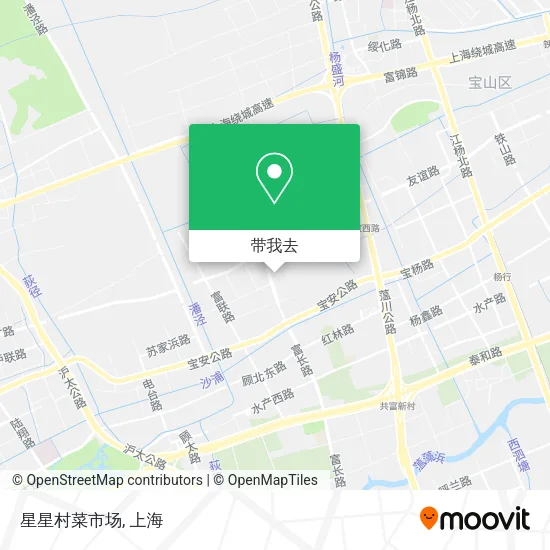星星村菜市场地图