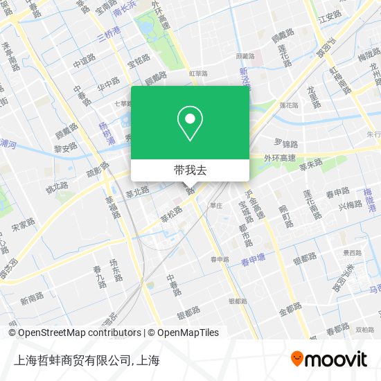 上海哲蚌商贸有限公司地图