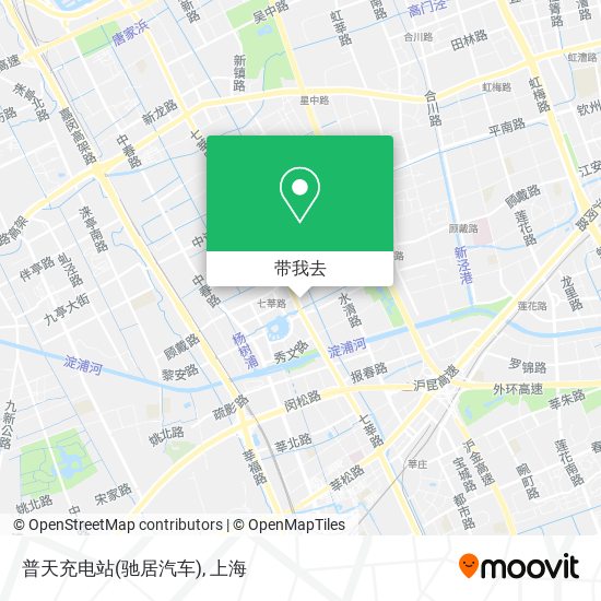 普天充电站(驰居汽车)地图