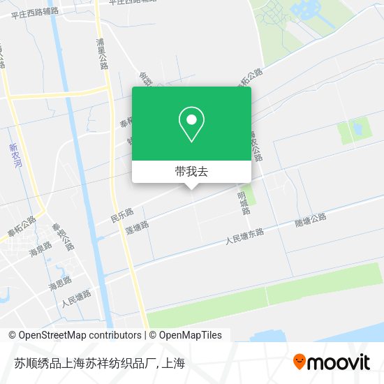 苏顺绣品上海苏祥纺织品厂地图