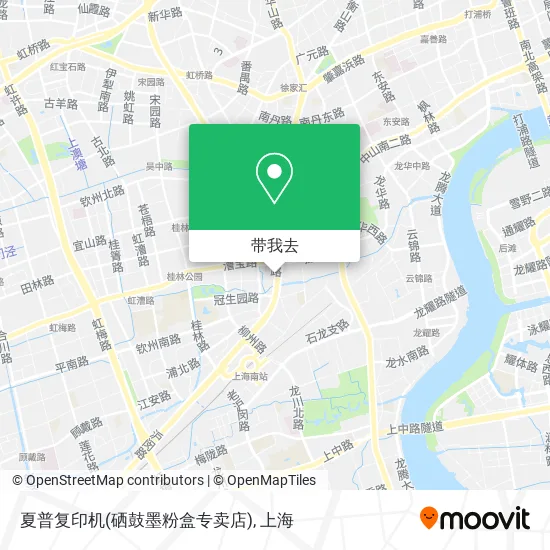 夏普复印机(硒鼓墨粉盒专卖店)地图