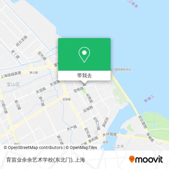 育苗业余余艺术学校(东北门)地图