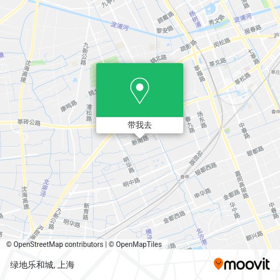 绿地乐和城地图