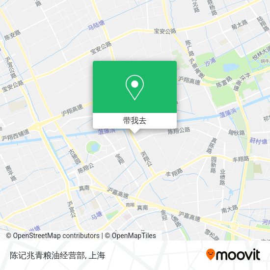 陈记兆青粮油经营部地图