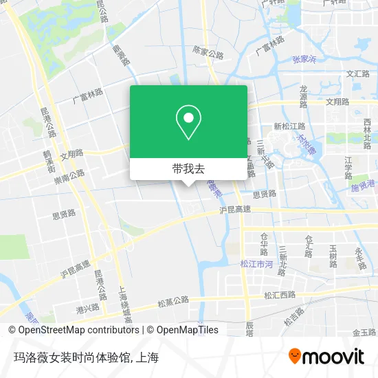 玛洛薇女装时尚体验馆地图