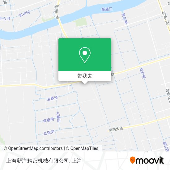 上海蕲海精密机械有限公司地图