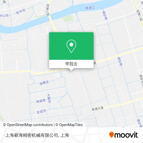 上海蕲海精密机械有限公司地图