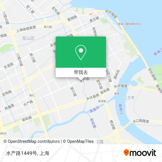 水产路1449号地图