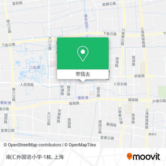 南汇外国语小学-1栋地图