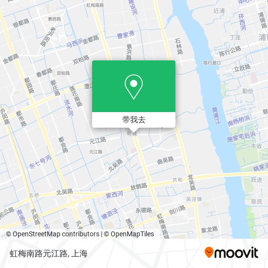 虹梅南路元江路地图