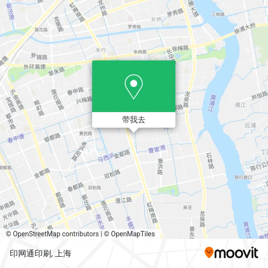 印网通印刷地图