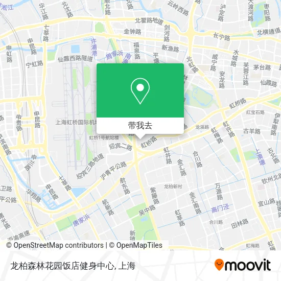 龙柏森林花园饭店健身中心地图