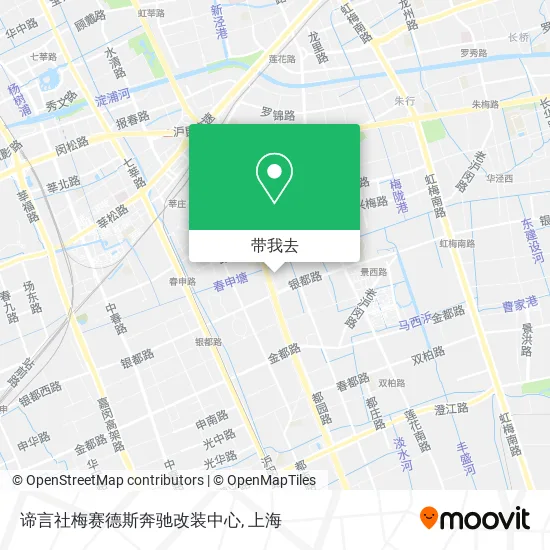 谛言社梅赛德斯奔驰改装中心地图