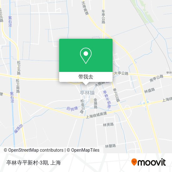 亭林寺平新村-3期地图