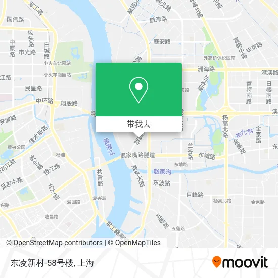 东凌新村-58号楼地图