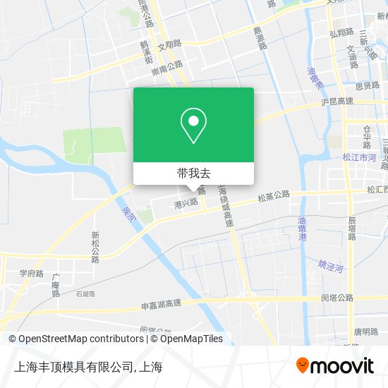 上海丰顶模具有限公司地图