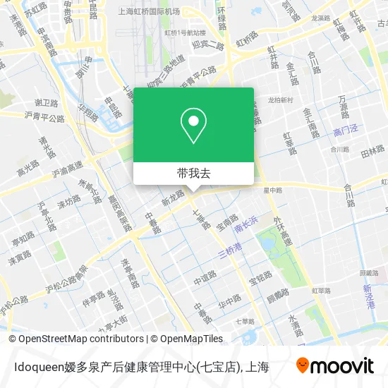 Idoqueen嫒多泉产后健康管理中心(七宝店)地图