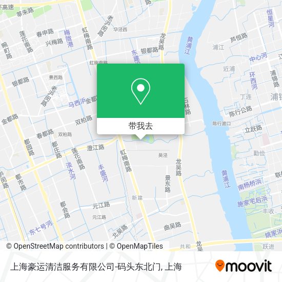 上海豪运清洁服务有限公司-码头东北门地图