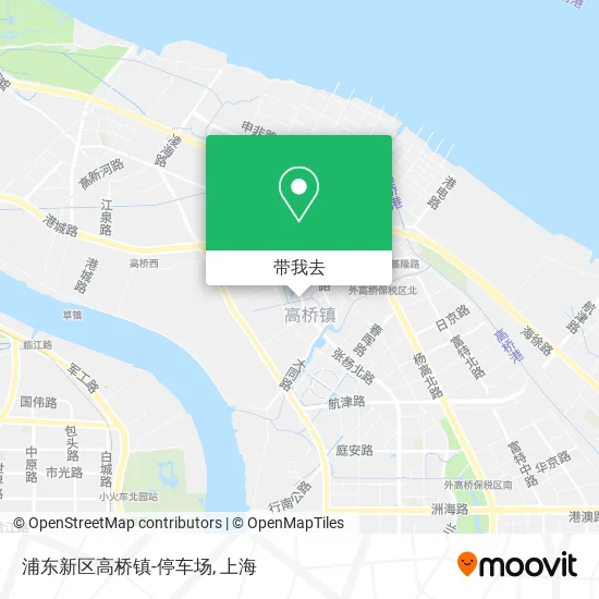 浦东新区高桥镇-停车场地图