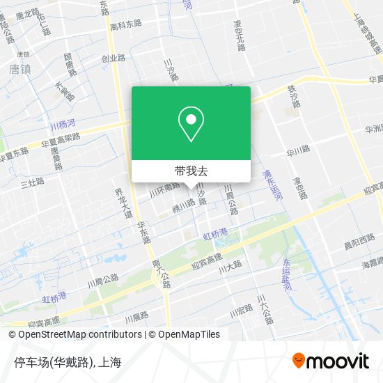 停车场(华戴路)地图