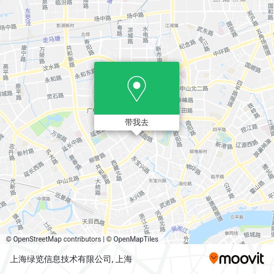 上海绿览信息技术有限公司地图