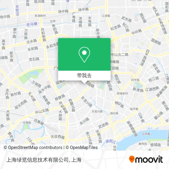 上海绿览信息技术有限公司地图