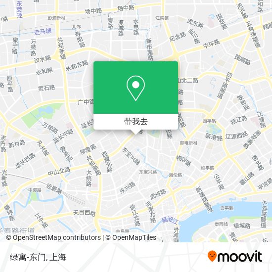 绿寓-东门地图