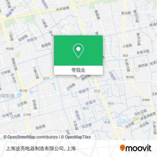 上海波亮电器制造有限公司地图