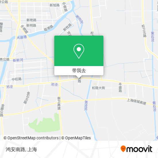 鸿安南路地图