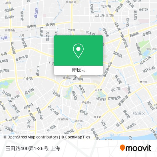玉田路400弄1-36号地图