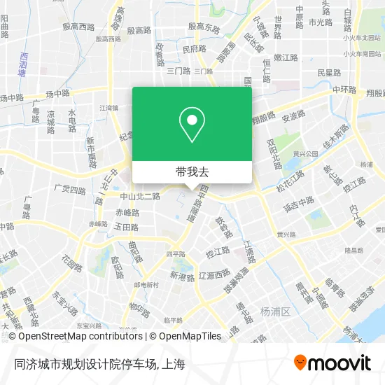 同济城市规划设计院停车场地图