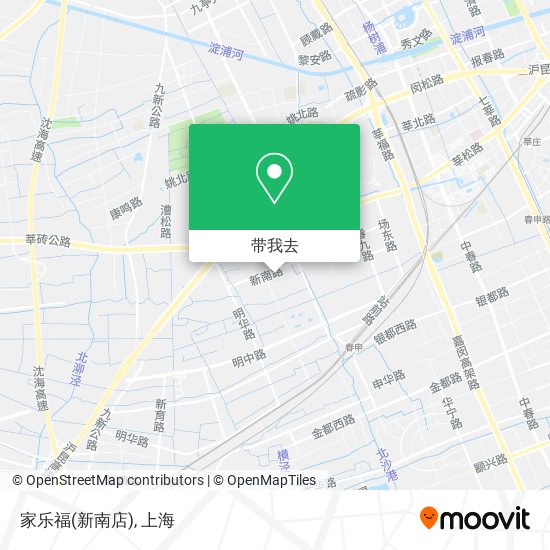 家乐福(新南店)地图