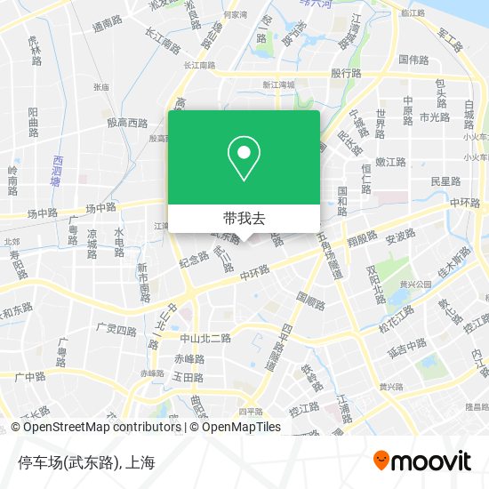 停车场(武东路)地图