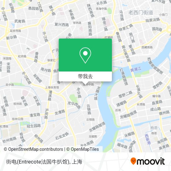 街电(Entrecote法国牛扒馆)地图
