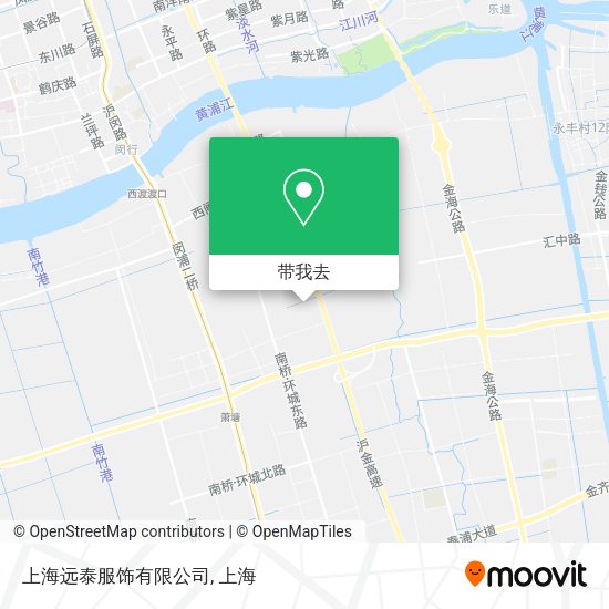 上海远泰服饰有限公司地图