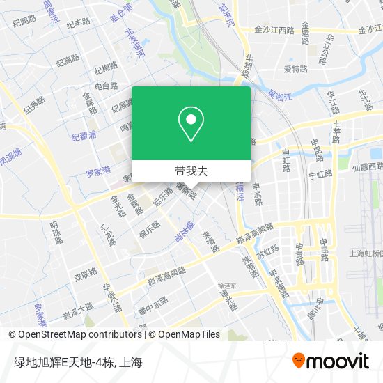 绿地旭辉E天地-4栋地图