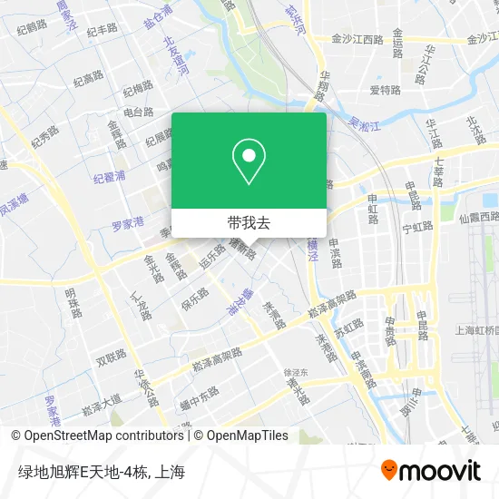 绿地旭辉E天地-4栋地图