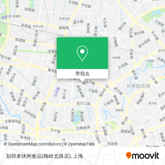 划得来休闲食品(梅岭北路店)地图