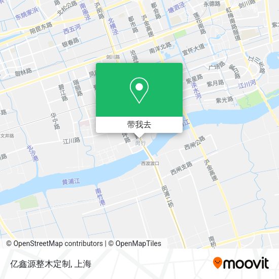 亿鑫源整木定制地图