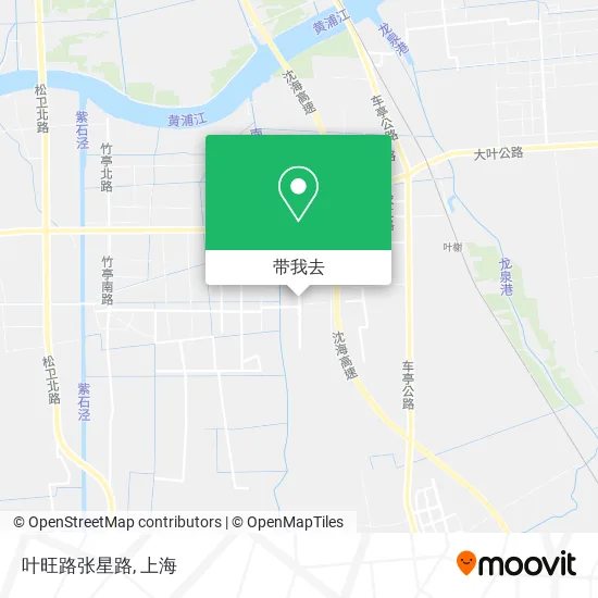 叶旺路张星路地图