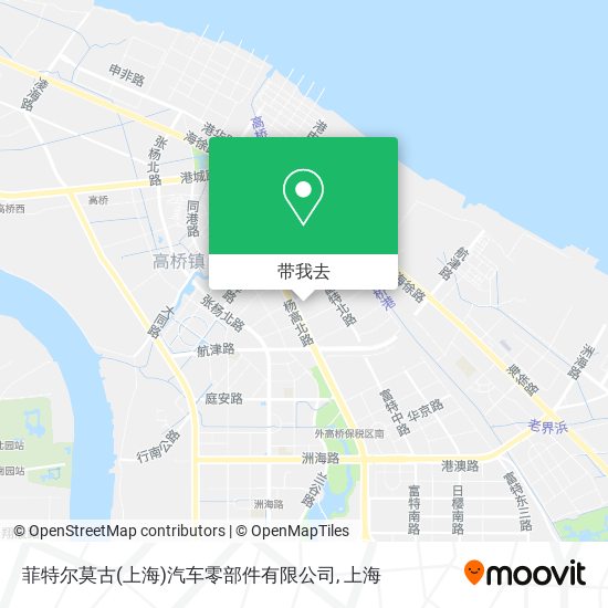 菲特尔莫古(上海)汽车零部件有限公司地图