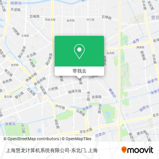 上海慧龙计算机系统有限公司-东北门地图