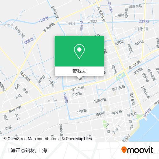 上海正杰钢材地图