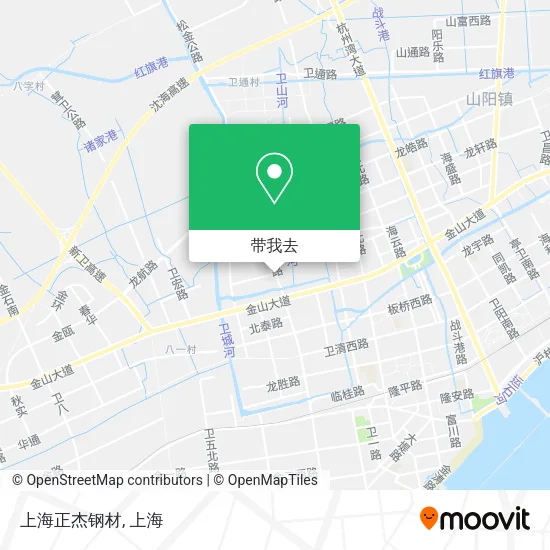 上海正杰钢材地图